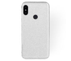 Púzdro SHINING CASE pre XIAOMI REDMI NOTE 5 (NOTE 5 PRO) - strieborné