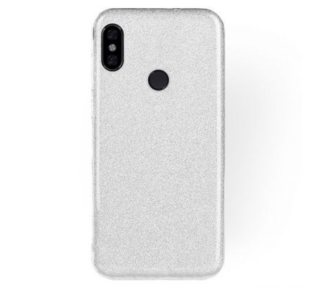 Púzdro SHINING CASE pre XIAOMI REDMI NOTE 5 (NOTE 5 PRO) - strieborné