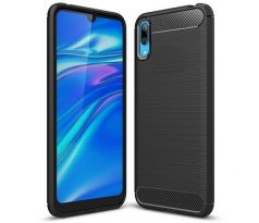 Púzdro FORCELL CARBON pre HUAWEI Y7 PRO (2019)  - čierne