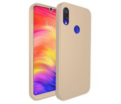 Púzdro 360 FULL BODY + TVRDENÉ SKLO pre XIAOMI REDMI NOTE 7 (NOTE 7 PRO) - zlaté