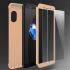 Púzdro 360 FULL BODY + TVRDENÉ SKLO pre XIAOMI REDMI NOTE 7 (NOTE 7 PRO) - zlaté