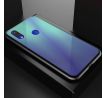 Púzdro RAINBOW GLASS CASE pre HUAWEI Y7/Y7 PRIME (2019) - modré