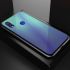 Púzdro RAINBOW GLASS CASE pre HUAWEI Y7/Y7 PRIME (2019) - modré