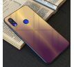 Púzdro RAINBOW GLASS CASE pre HUAWEI Y7/Y7 PRIME (2019) - fialové