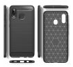 Púzdro CARBON CASE pre SAMSUNG GALAXY A40 (A405F) - čierne