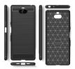 Púzdro CARBON CASE pre SONY XPERIA 10 (XPERIA XA3) - čierne