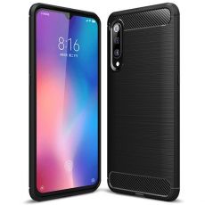 Púzdro CARBON CASE pre XIAOMI Mi 9 - čierne