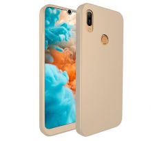 Púzdro 360 FULL BODY + TVRDENÉ SKLO pre HUAWEI Y6 (2019)/HONOR 8A - zlaté