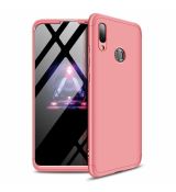 360°TPU Ochranný kryt pre HUAWEI P SMART (2019)/HONOR 10 LITE - ružové