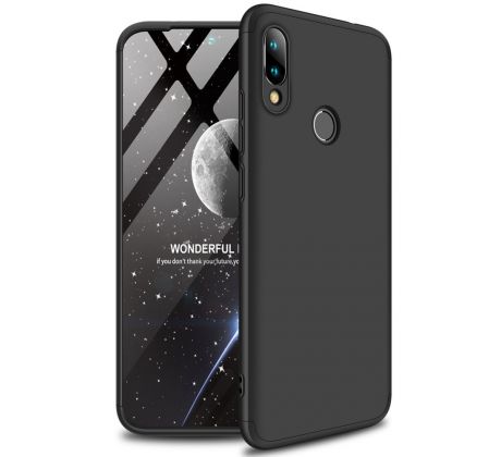 360°TPU Ochranný kryt pre XIAOMI REDMI NOTE 7 (NOTE 7 PRO) - čierne