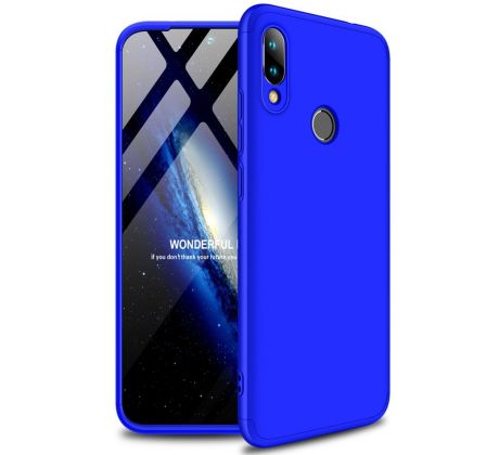 360°TPU Ochranný kryt pre XIAOMI REDMI NOTE 7 (NOTE 7 PRO) - modré