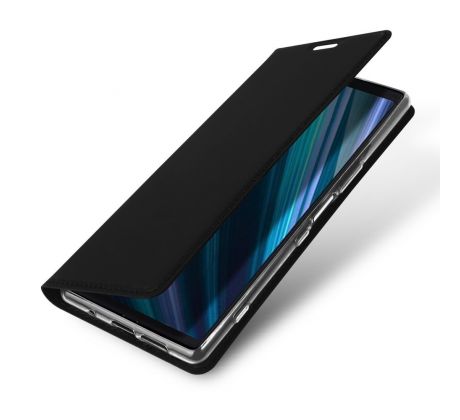 Púzdro knižkové DUX DUCIS PRO SKIN SERIES pre SONY XPERIA 1 (XPERIA XZ4)  - čierne