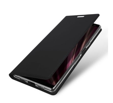 Púzdro knižkové DUX DUCIS PRO SKIN SERIES pre SONY XPERIA 10 PLUS  - čierne