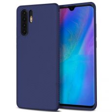 Púzdro TWILL TEXTURE pre HUAWEI P30 PRO - modré