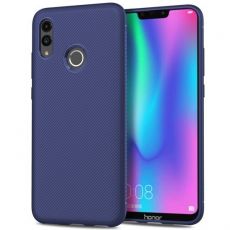 Púzdro TWILL TEXTURE pre HUAWEI P SMART (2019)/HONOR 10 LITE - modré