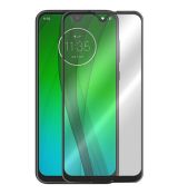 Tvrdené sklo 5D FULL COVER (full glue) 9H PRO (TG) pre MOTOROLA MOTO G7 POWER - čierne
