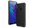 Púzdro CARBON CASE pre HUAWEI Y6 (2019)/HONOR 8A - čierne