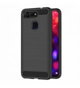 Púzdro CARBON CASE pre HUAWEI HONOR VIEW 20 - čierne