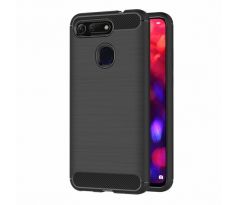 Púzdro CARBON CASE pre HUAWEI HONOR VIEW 20 - čierne