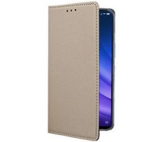 Púzdro knižkové SMART BOOK CASE pre XIAOMI Mi 8 LITE - zlaté