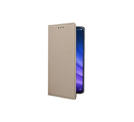 Púzdro knižkové SMART BOOK CASE pre XIAOMI Mi 8 LITE - zlaté