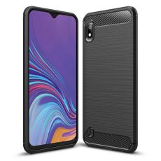 Púzdro CARBON CASE pre SAMSUNG GALAXY A10 (A105F) - čierne