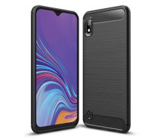 Púzdro CARBON CASE pre SAMSUNG GALAXY A10 (A105F) - čierne