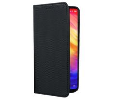 Púzdro knižkové SMART BOOK CASE pre XIAOMI REDMI NOTE 7 (NOTE 7 PRO) - čierne