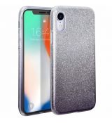 Púzdro SHINING CASE pre SONY XPERIA L3 - čierno strieborné