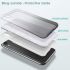 Púzdro SHINING CASE pre SONY XPERIA L3 - čierno strieborné