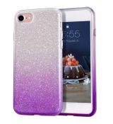 Púzdro SHINING CASE pre LG K40 (LG K12+) - fialovo strieborné