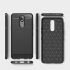 Púzdro CARBON LUX pre LG K40 (LG K12+) - čierne