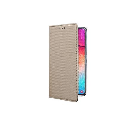 Púzdro knižkové SMART BOOK CASE pre SAMSUNG GALAXY A50 (A505F) - zlaté