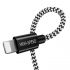 Kábel DUX DUCIS USB K-ONE 3IN1 - čierny