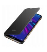 Púzdro originál HUAWEI WALLET COVER pre HUAWEI Y6 PRO (2019)/HONOR PLAY 8A - čierne