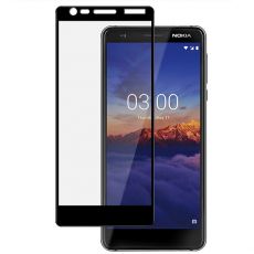 Tvrdené sklo 5D FULL COVER (full glue) 9H PRO (TG) pre NOKIA 5.1 PLUS - čierne
