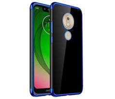 Púzdro ELEGANCE TPU CASE pre MOTOROLA MOTO G7 PLAY - modré