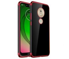 Púzdro ELEGANCE TPU CASE pre MOTOROLA MOTO G7 PLAY - červené