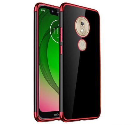 Púzdro ELEGANCE TPU CASE pre MOTOROLA MOTO G7 PLAY - červené