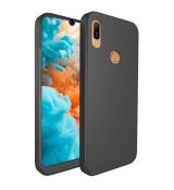 Púzdro 360 FULL BODY + TVRDENÉ SKLO pre HUAWEI Y7/Y7 PRIME (2019) - čierne