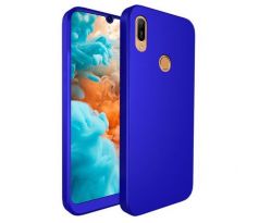 Púzdro 360 FULL BODY + TVRDENÉ SKLO pre HUAWEI Y7/Y7 PRIME (2019) - modré