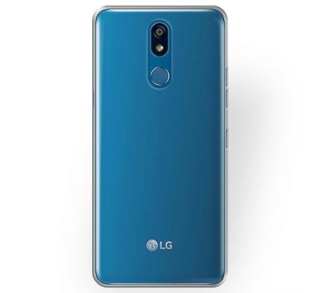 Púzdro SILIKÓNOVÉ ULTRA SLIM 0,3mm pre LG K40 (LG K12+) - transparentné