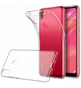 Púzdro SILIKÓNOVÉ ULTRA SLIM 0,3mm pre HUAWEI Y7/Y7 PRIME (2019) - transparentné