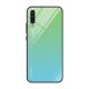 Púzdro GRADIENT GLASS CASE pre SAMSUNG GALAXY A50 (A505F) - limetkovo modré