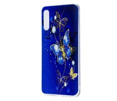 Púzdro SILIKÓNOVÉ SLIM CASE ART pre SAMSUNG GALAXY A50 (A505F) - motýľ