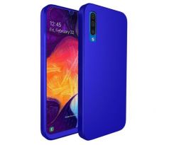Púzdro 360 FULL BODY + TVRDENÉ SKLO pre SAMSUNG GALAXY A50 (A505F) - modré