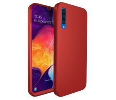Púzdro 360 FULL BODY + TVRDENÉ SKLO pre SAMSUNG GALAXY A50 (A505F) - červené