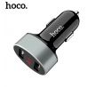 HOCO Z26 autonabíjačka 2x USB 2,1A čierna s displejom