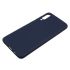 Púzdro SILIKÓNOVÉ BACK GEL MATT pre SAMSUNG GALAXY A70 (A705F) - modré