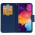 Púzdro knižkové diárové FANCY pre SAMSUNG GALAXY A50 (A505F) - mätovo modré